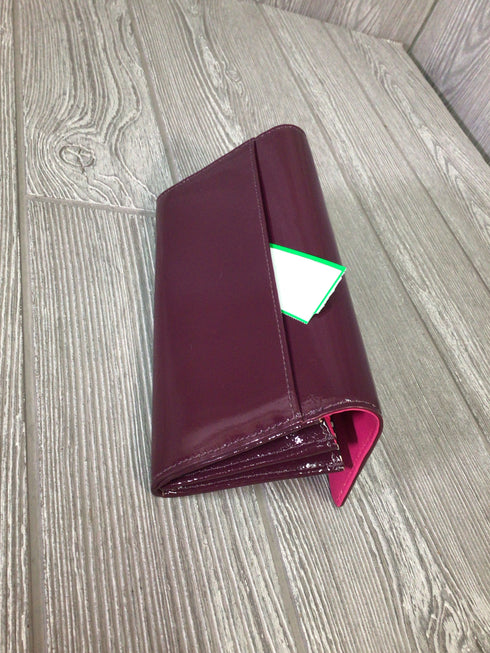 Kate Spade Purple clutch Leather Wallet